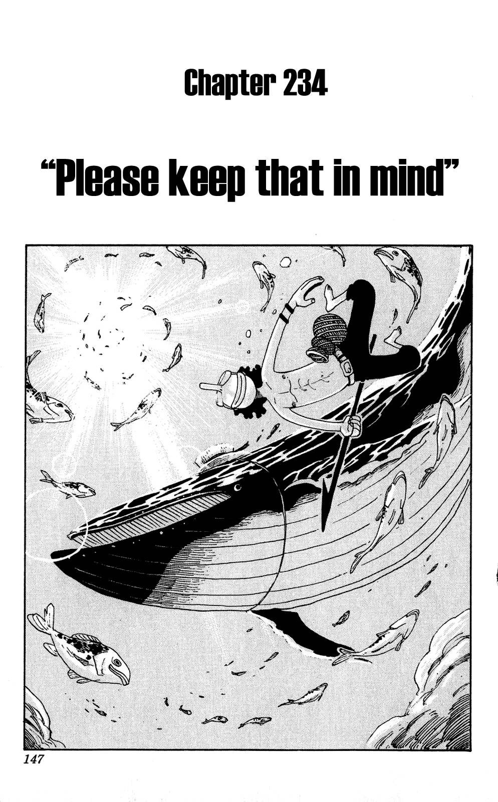 One Piece, Chapter 234 image 01